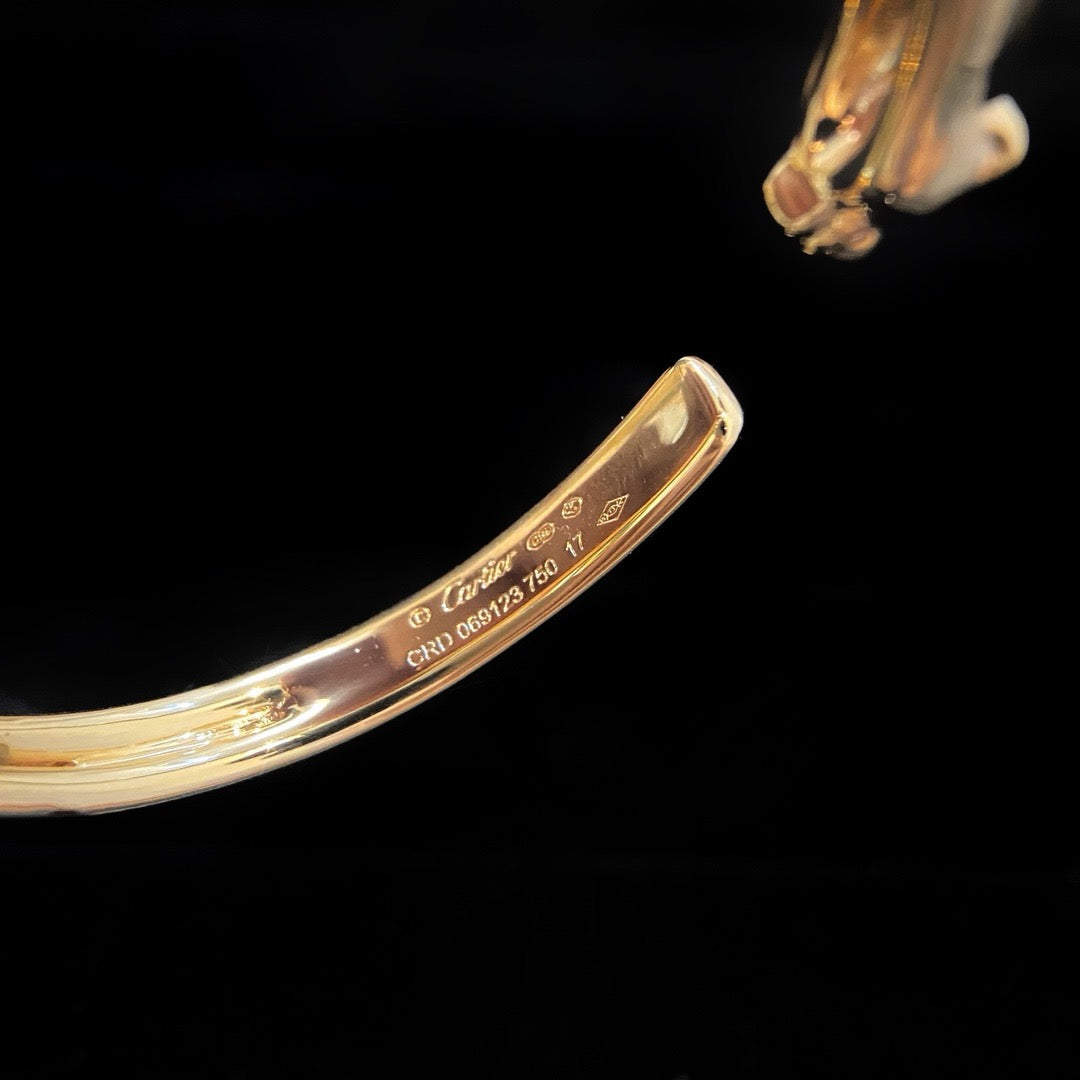 [LUXE JEWELRY] PANTHERE OPEN BRACELET