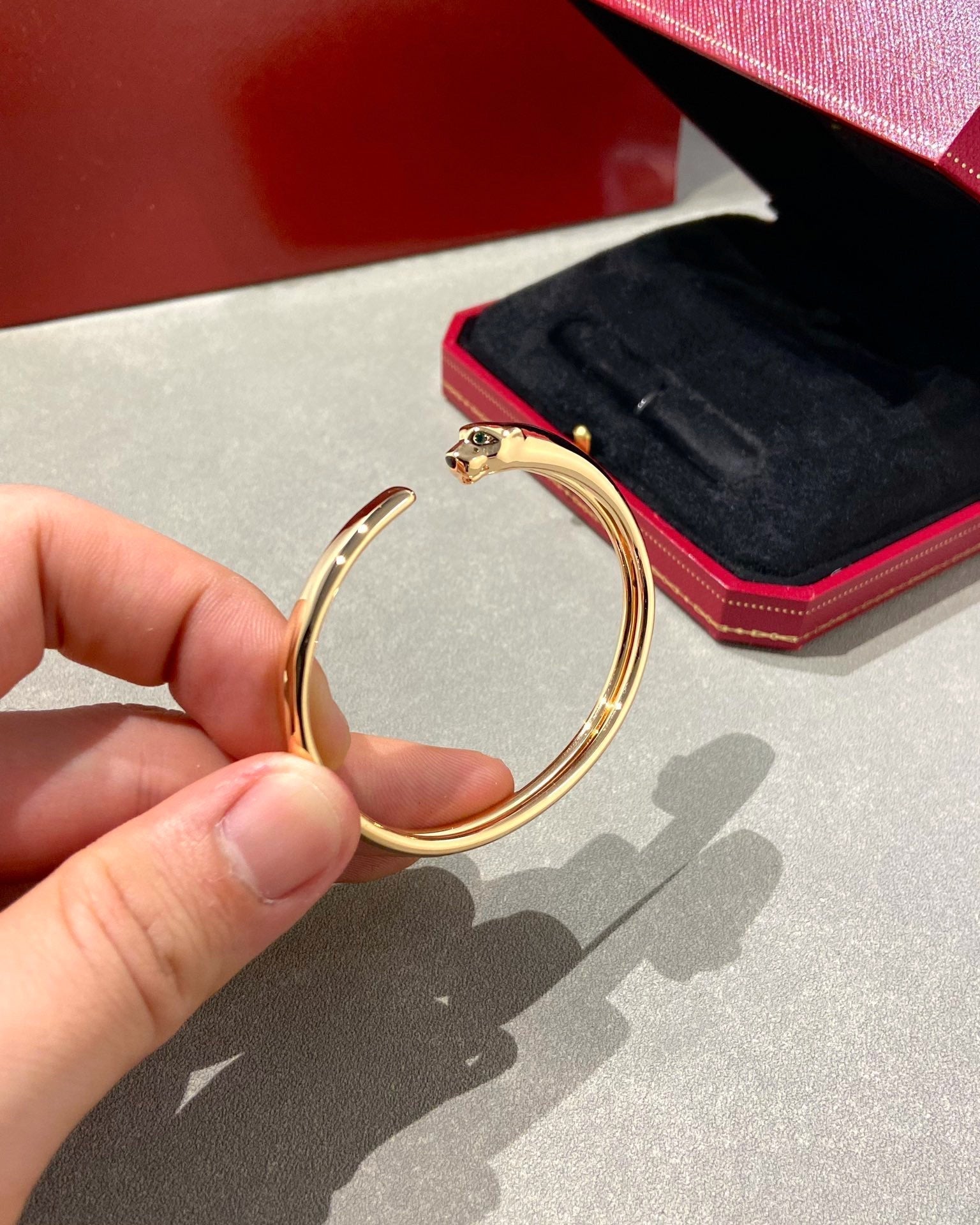 [LUXE JEWELRY] PANTHERE OPEN BRACELET