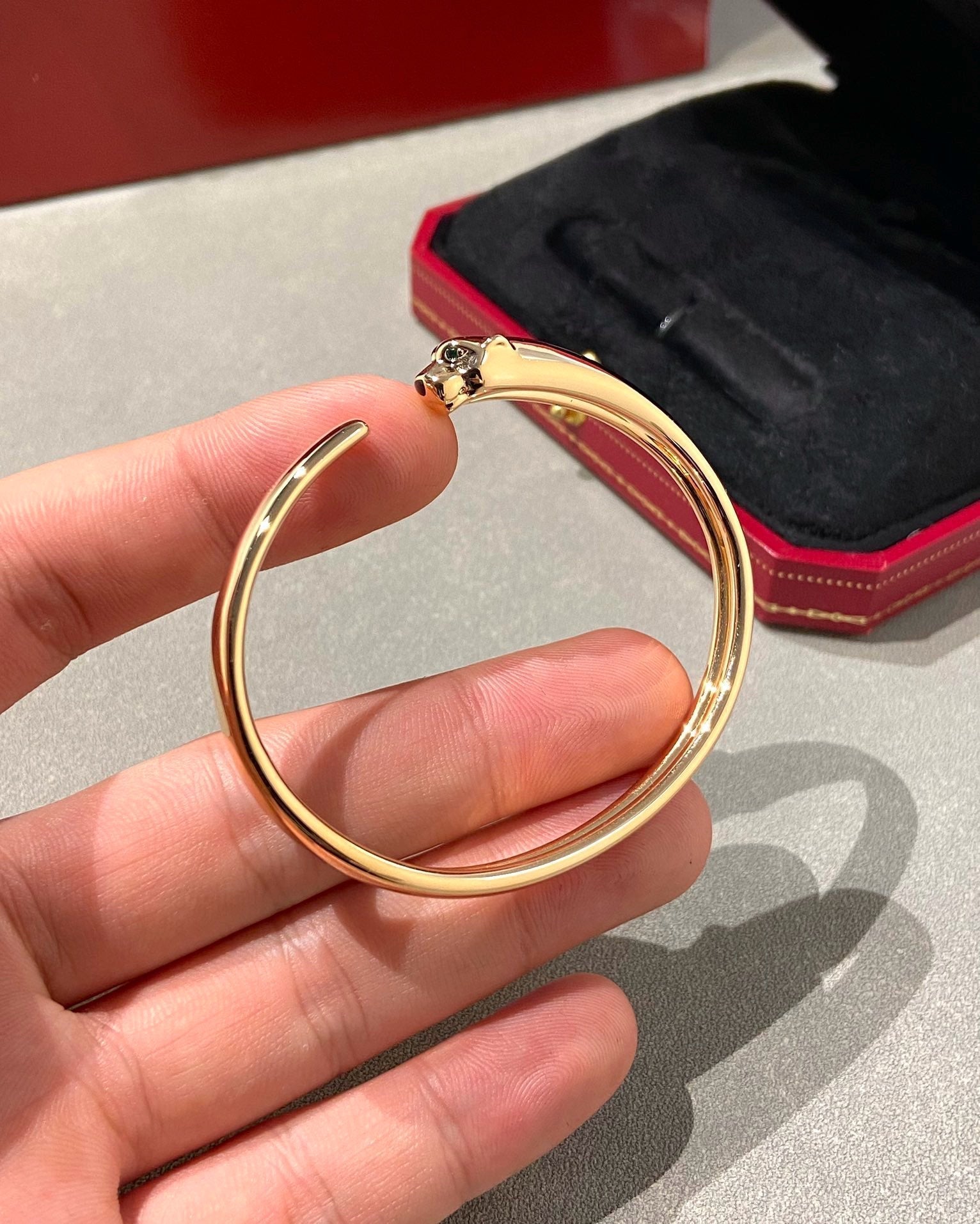 [LUXE JEWELRY] PANTHERE OPEN BRACELET