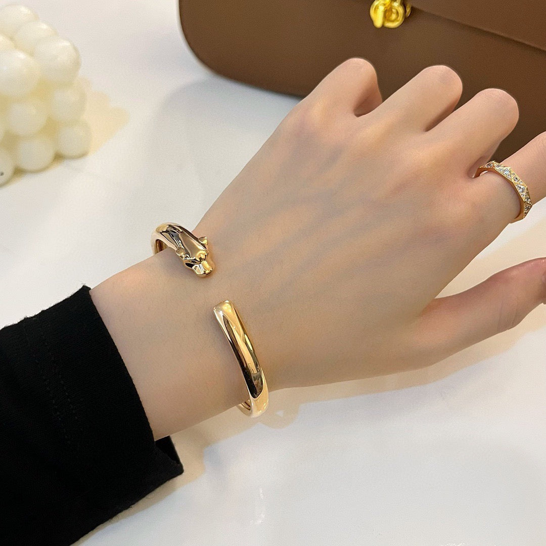 [LUXE JEWELRY] PANTHERE OPEN BRACELET