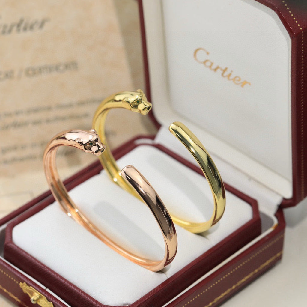 [LUXE JEWELRY] PANTHERE OPEN BRACELET
