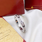 [LUXE JEWELRY] LOVE BRACELET 6.1MM DIAMOND-PAVED CERAMIC