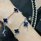 [LUXE JEWELRY]CLOVER 5 MOTIF PIETERSITE BRACELET COLLECTION