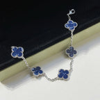 [LUXE JEWELRY]CLOVER 5 MOTIF PIETERSITE BRACELET COLLECTION
