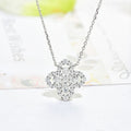 [LUXE JEWELRY]LOOP NECKLACE FULL MOTIF DIAMOND 16MM MULTIPLE COLORS