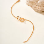[LUXE JEWELRY] LOVE BRACELET DOUBLE RING