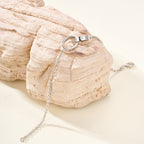[LUXE JEWELRY] LOVE BRACELET DOUBLE RING