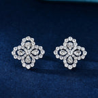 [LUXE JEWELRY]LOOP EARRINGS FULL MOTIF DIAMOND 16MM