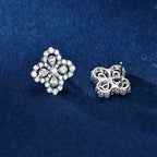 [LUXE JEWELRY]LOOP EARRINGS FULL MOTIF DIAMOND 16MM