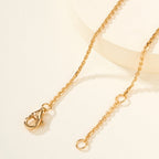 [LUXE JEWELRY] LOVE DOUBLE RING FULL DIAMOND BRACELET