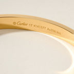[LUXE JEWELRY] LOVE BRACELET 6.1MM BRUSHED