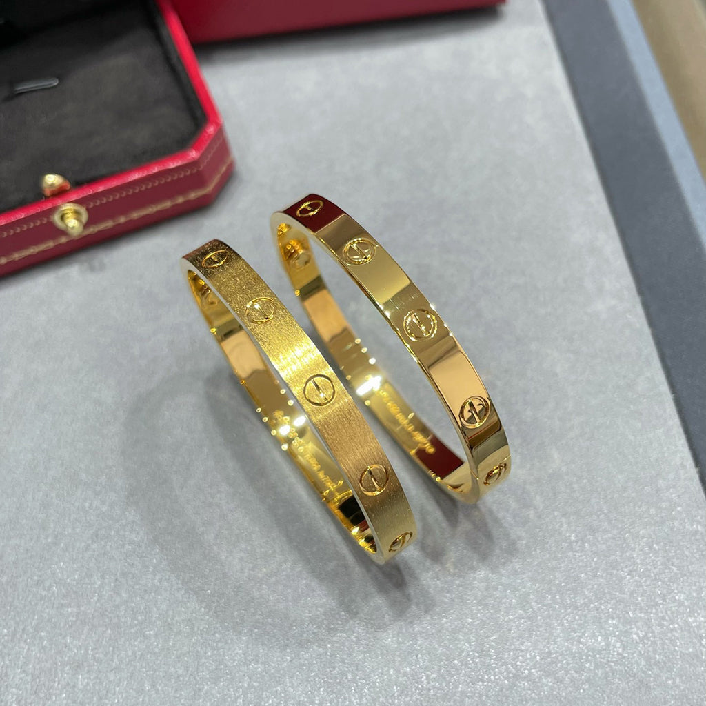 [LUXE JEWELRY] LOVE BRACELET 6.1MM BRUSHED