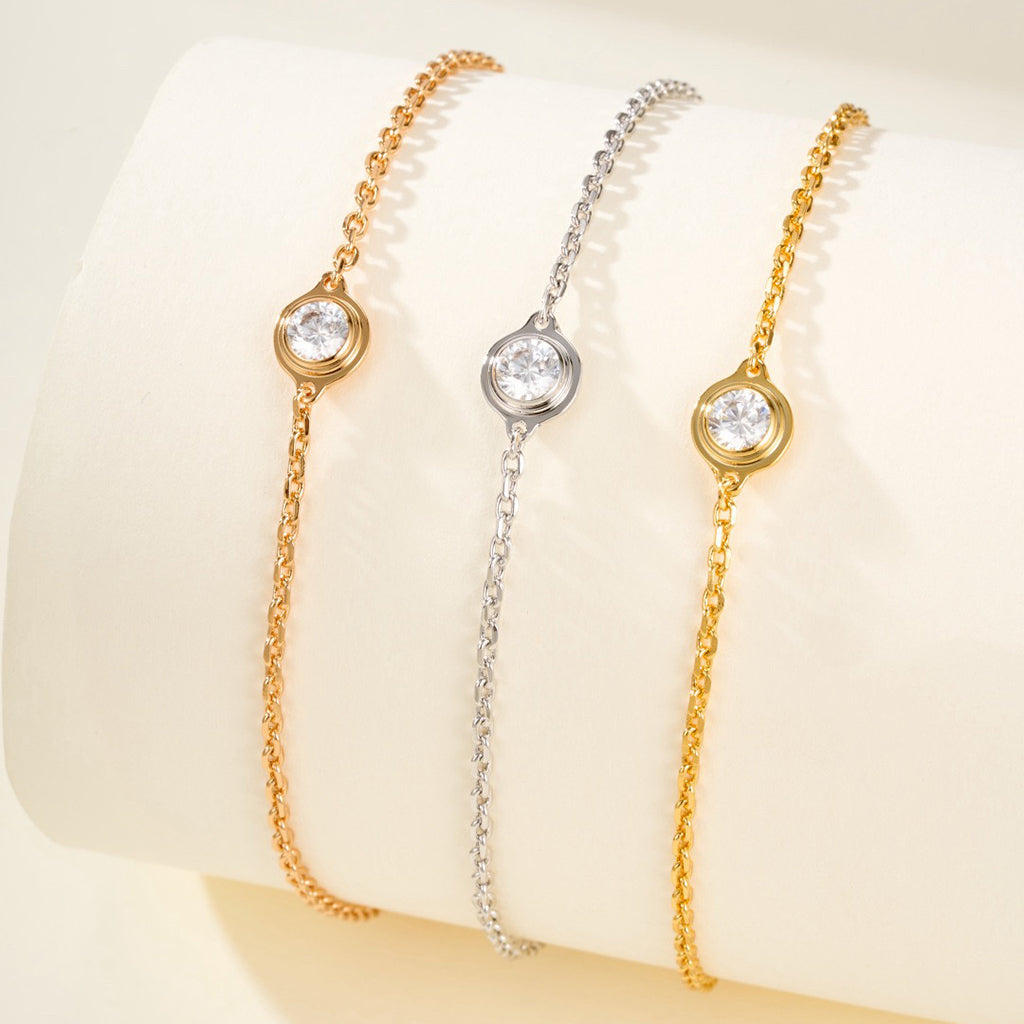 [LUXE JEWELRY] DAMOUR BRACELET 1 DIAMOND