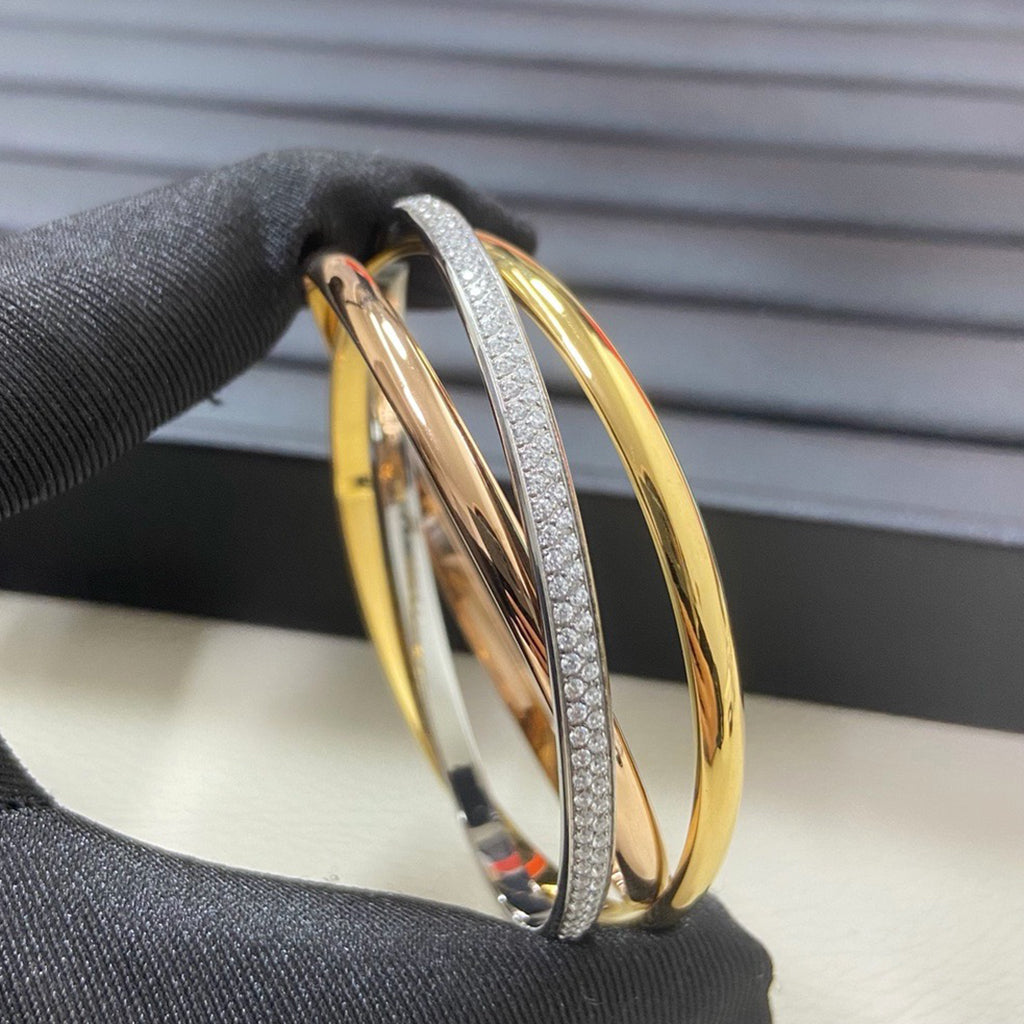 [LUXE JEWELRY] TRINITY 2.8MM SMALL BRACELET