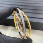 [LUXE JEWELRY] TRINITY 2.8MM SMALL BRACELET