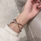 [LUXE JEWELRY] TRINITY 2.8MM SMALL BRACELET