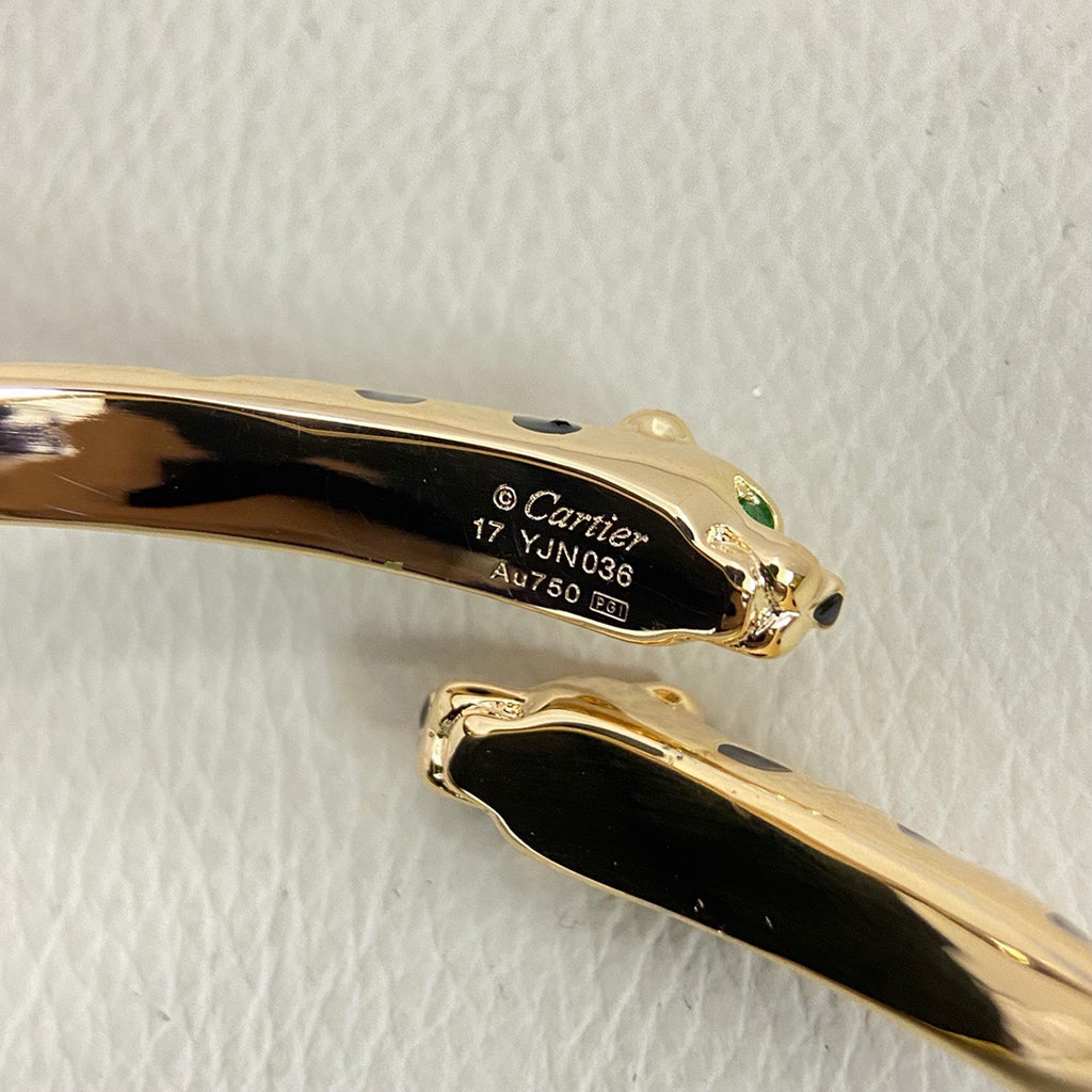 [LUXE JEWELRY] PANTHERE DOUBLE HEADED OPEN BRACELET