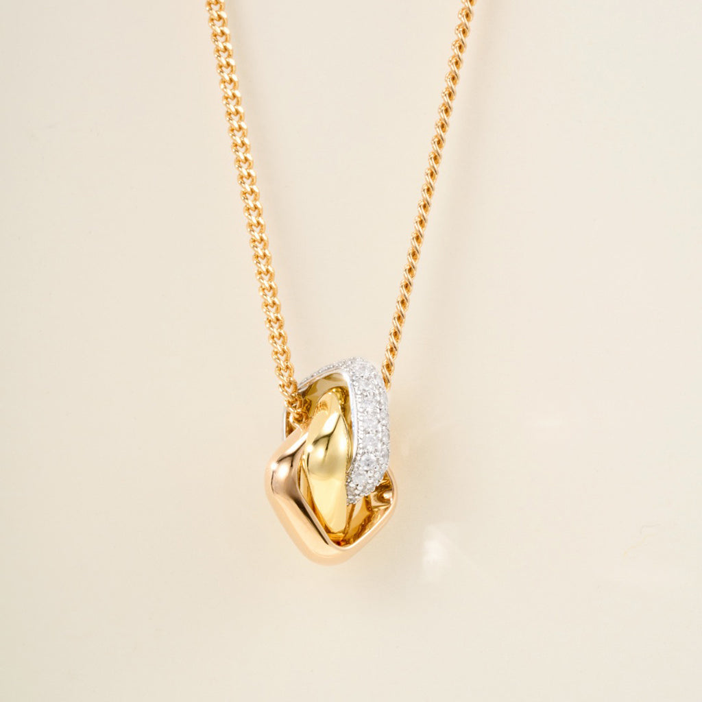 [LUXE JEWELRY] TRINITY CUSHION NECKLACE COLLECTION