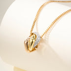 [LUXE JEWELRY] TRINITY CUSHION NECKLACE COLLECTION