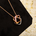 [LUXE JEWELRY] TRINITY CUSHION NECKLACE COLLECTION
