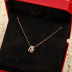 [LUXE JEWELRY] TRINITY CUSHION NECKLACE COLLECTION