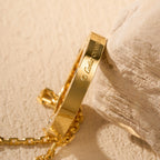 [LUXE JEWELRY] LOVE NECKLACE 16MM  FULL DIAMOND