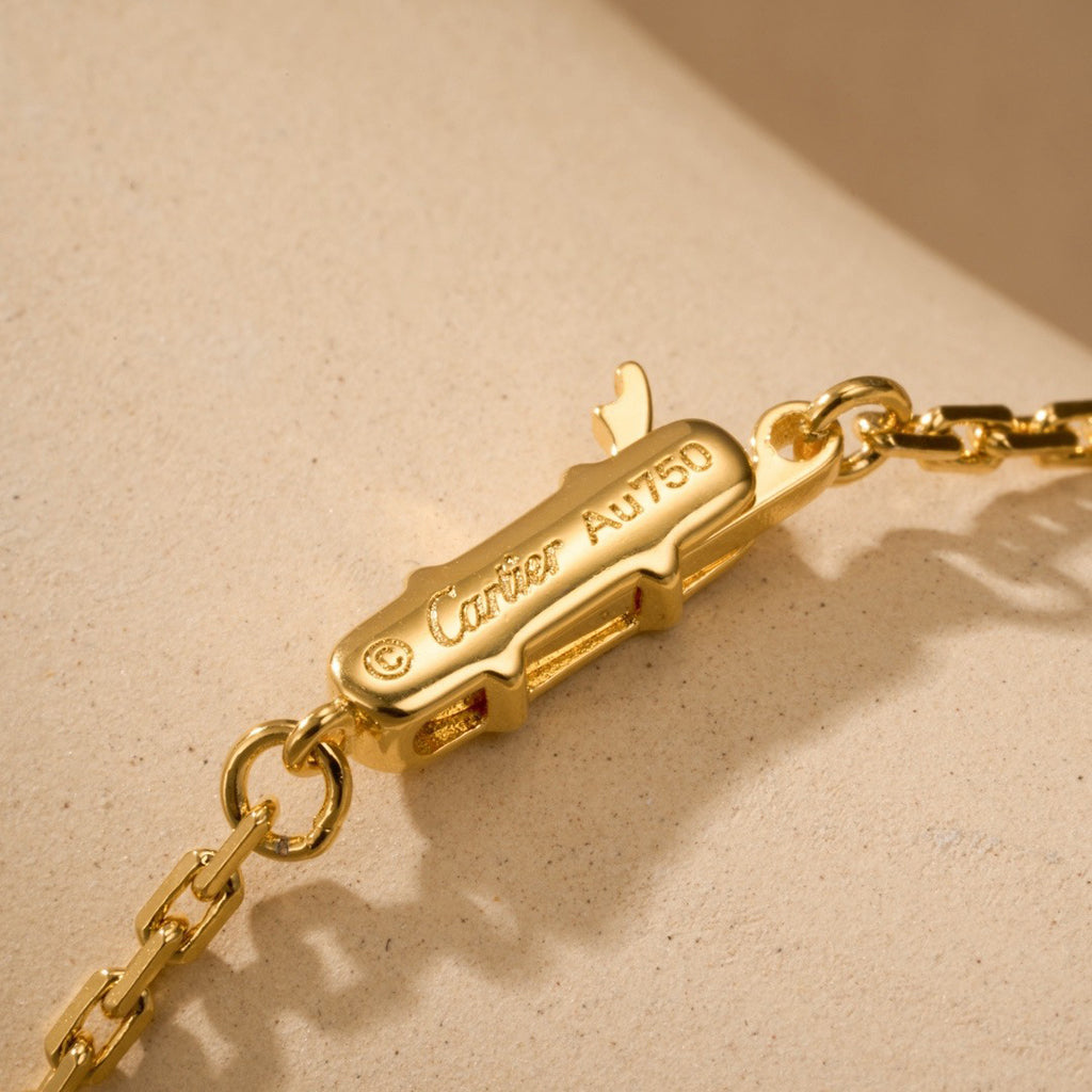 [LUXE JEWELRY] LOVE NECKLACE 16MM  FULL DIAMOND
