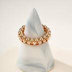 [LUXE JEWELRY] CLASH 6.8MM DIAMOND MEDIUM RING