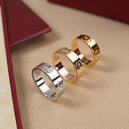 [LUXE JEWELRY] LOVE RING 5.5MM NO DIAMOND