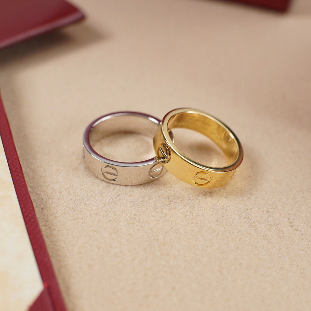 [LUXE JEWELRY] LOVE RING 5.5MM NO DIAMOND
