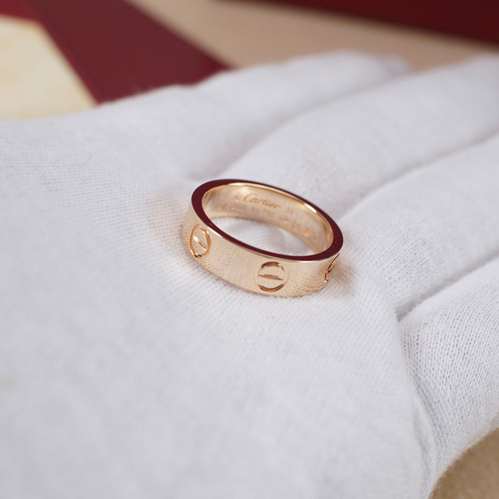 [LUXE JEWELRY] LOVE RING 5.5MM NO DIAMOND