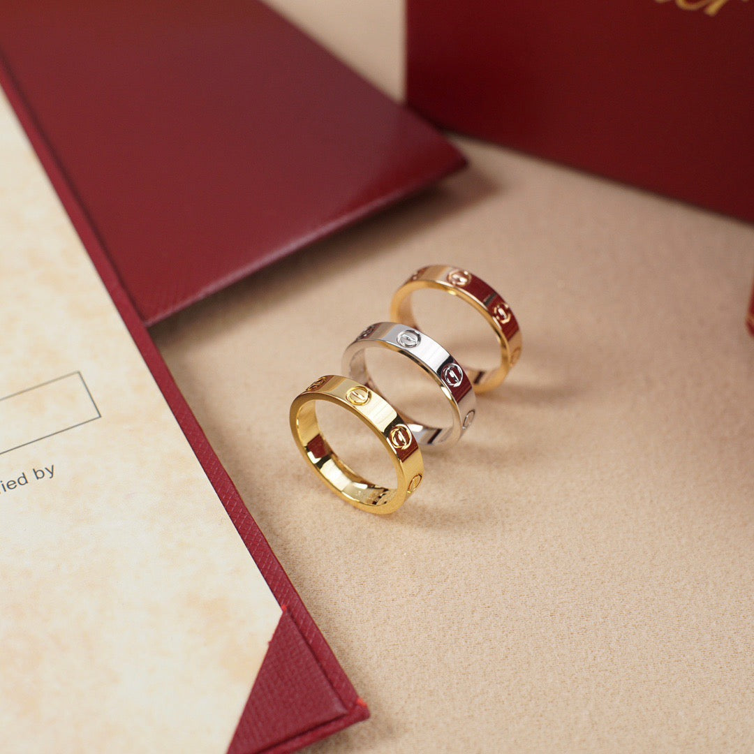[LUXE JEWELRY] LOVE RING 3.6 MM NO DIAMOND