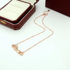 [LUXE JEWELRY] PANTHERE FULL DIAMOND NECKLACE