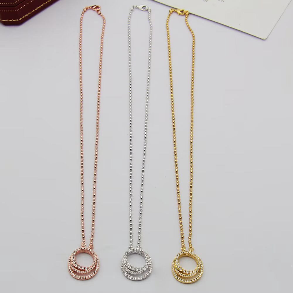 [LUXE JEWELRY] ETINCELLE  FULL DIAMOND NECKLACE
