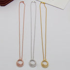 [LUXE JEWELRY] ETINCELLE  FULL DIAMOND NECKLACE