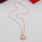[LUXE JEWELRY] ETINCELLE  FULL DIAMOND NECKLACE
