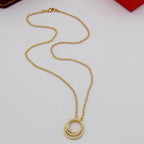[LUXE JEWELRY] ETINCELLE  FULL DIAMOND NECKLACE
