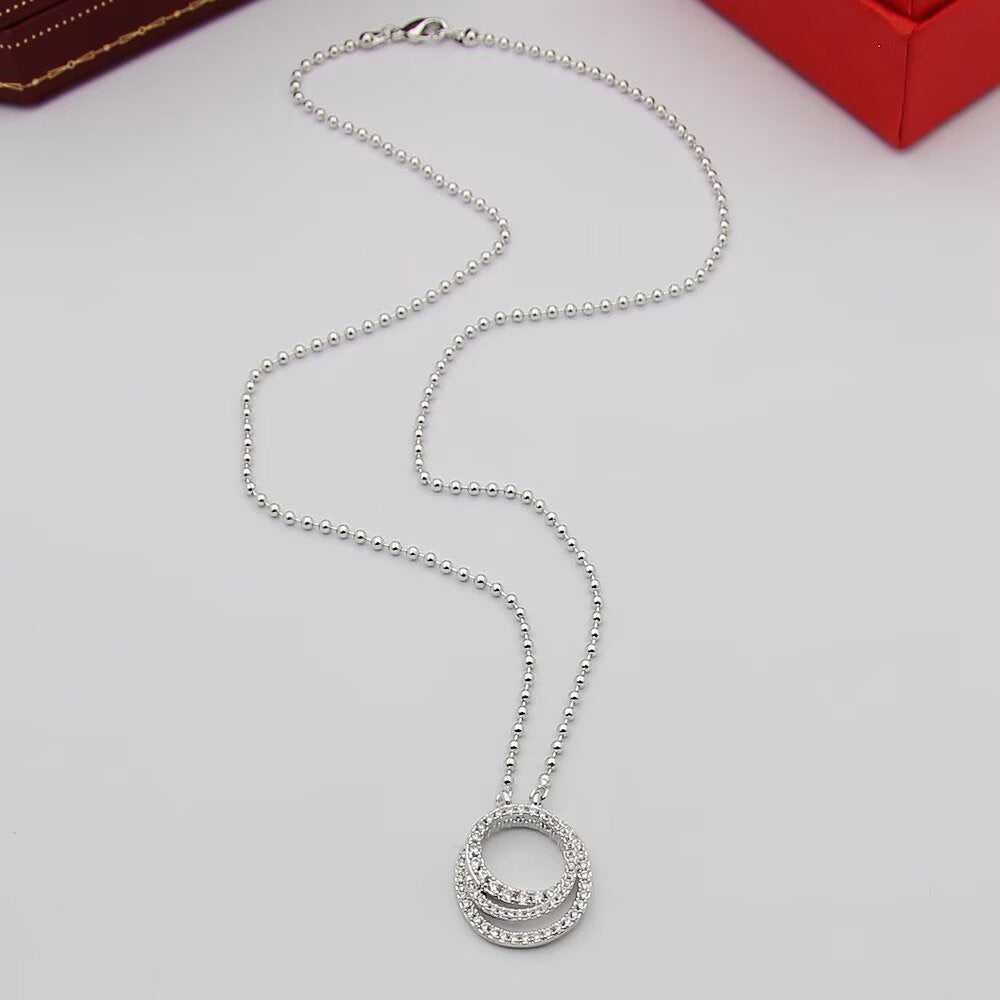 [LUXE JEWELRY] ETINCELLE  FULL DIAMOND NECKLACE