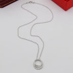 [LUXE JEWELRY] ETINCELLE  FULL DIAMOND NECKLACE