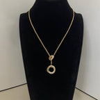 [LUXE JEWELRY] TRINITY DIAMONDS NECKLACE