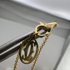 [LUXE JEWELRY] PANTHERE FULL DIAMOND NECKLACE