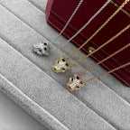 [LUXE JEWELRY] PANTHERE FULL DIAMOND NECKLACE