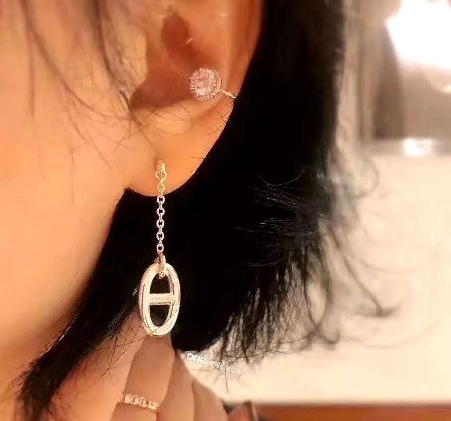 [LUXE JEWELRY]CHAINE TASSEL EARRINGS