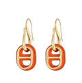 [LUXE JEWELRY]HM O'MAILLON GOLD EARRINGS