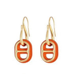 [LUXE JEWELRY]HM O'MAILLON GOLD EARRINGS