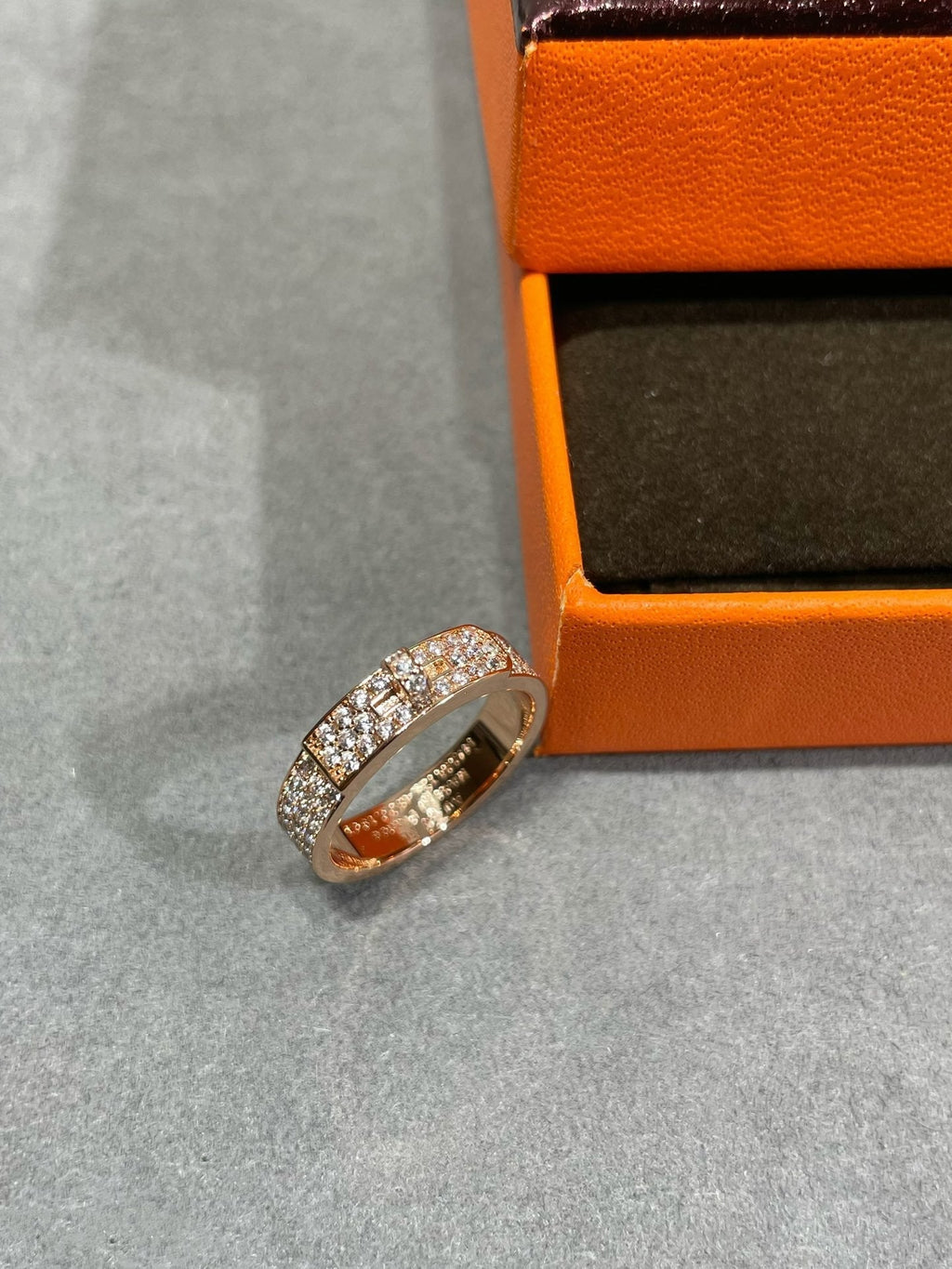 [LUXE JEWELRY]KELLY PINK GOLD DIAMOND RING