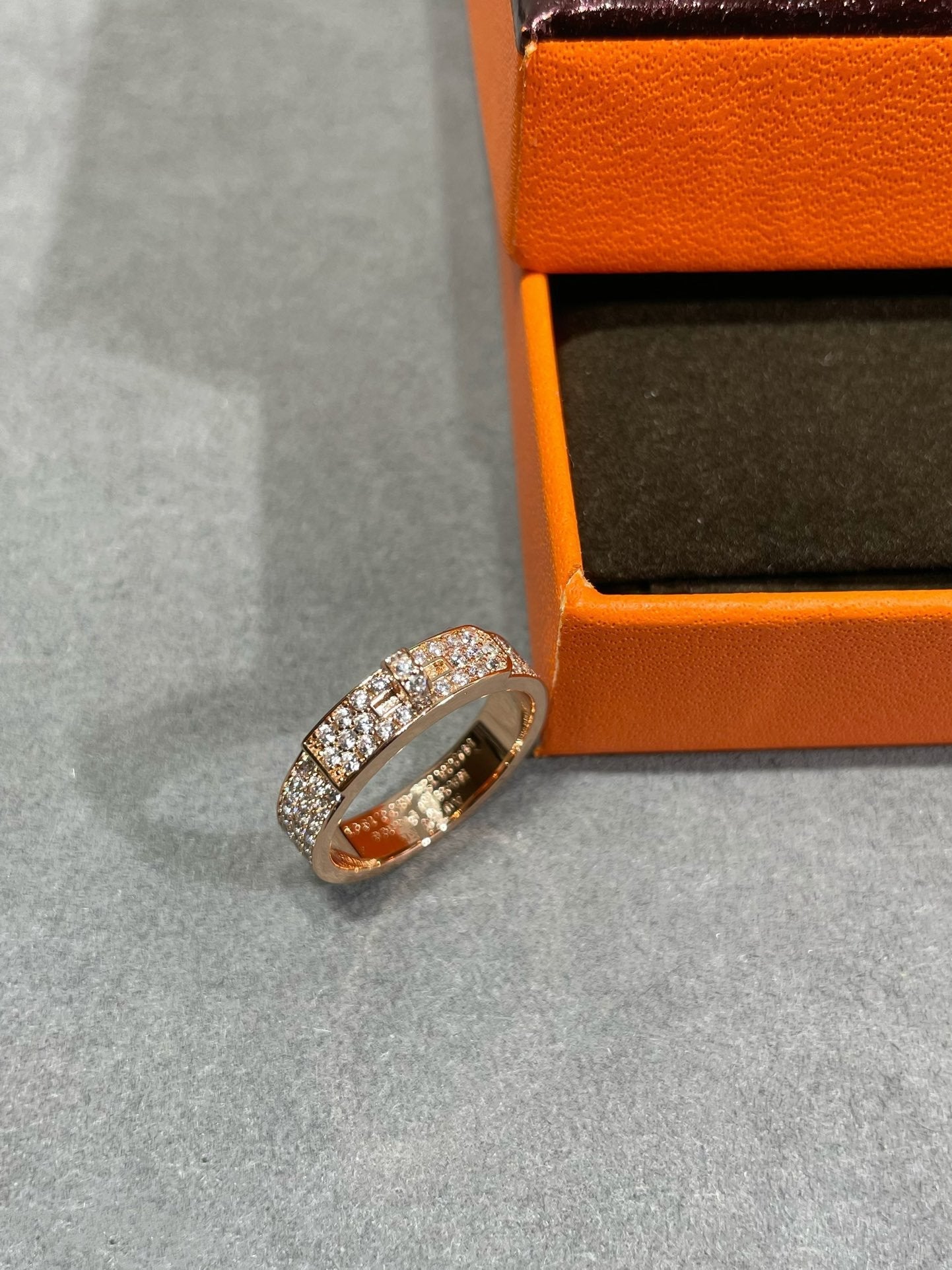 [LUXE JEWELRY]KELLY PINK GOLD DIAMOND RING