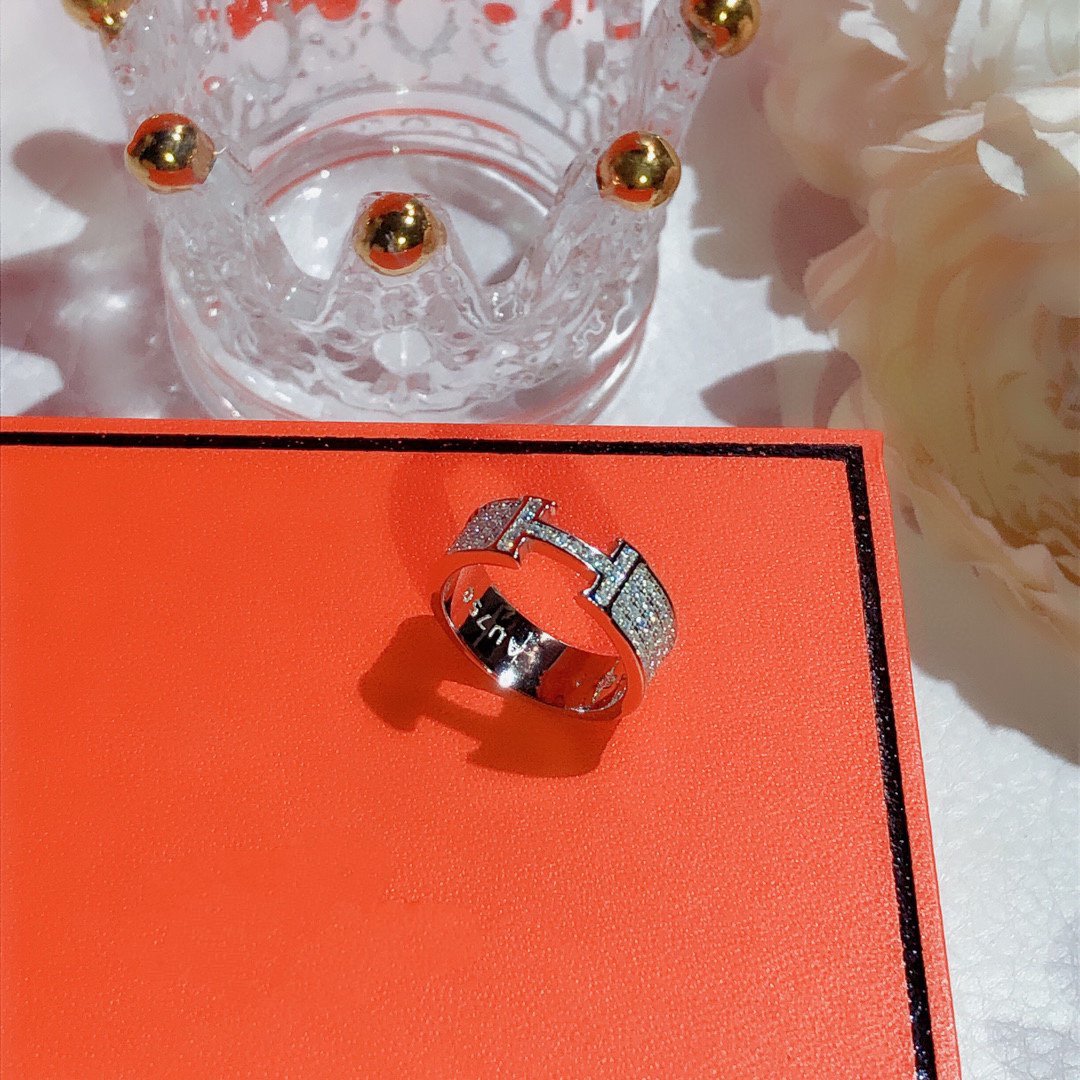 [LUXE JEWELRY]H RING FULL DIAMOND