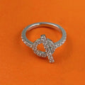 [LUXE JEWELRY]ECHAPPEE RING SILVER DIAMOND
