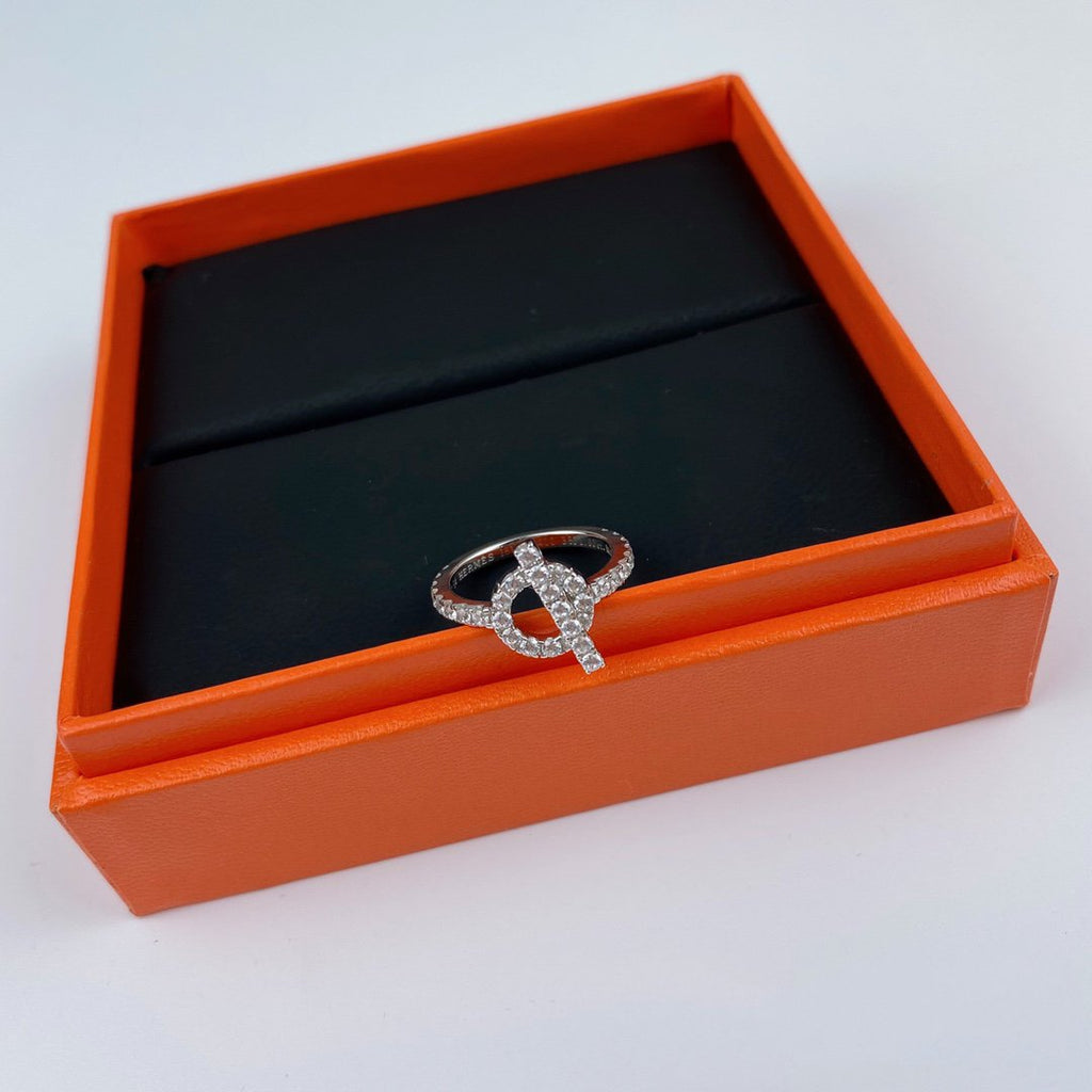 [LUXE JEWELRY]ECHAPPEE RING SILVER DIAMOND